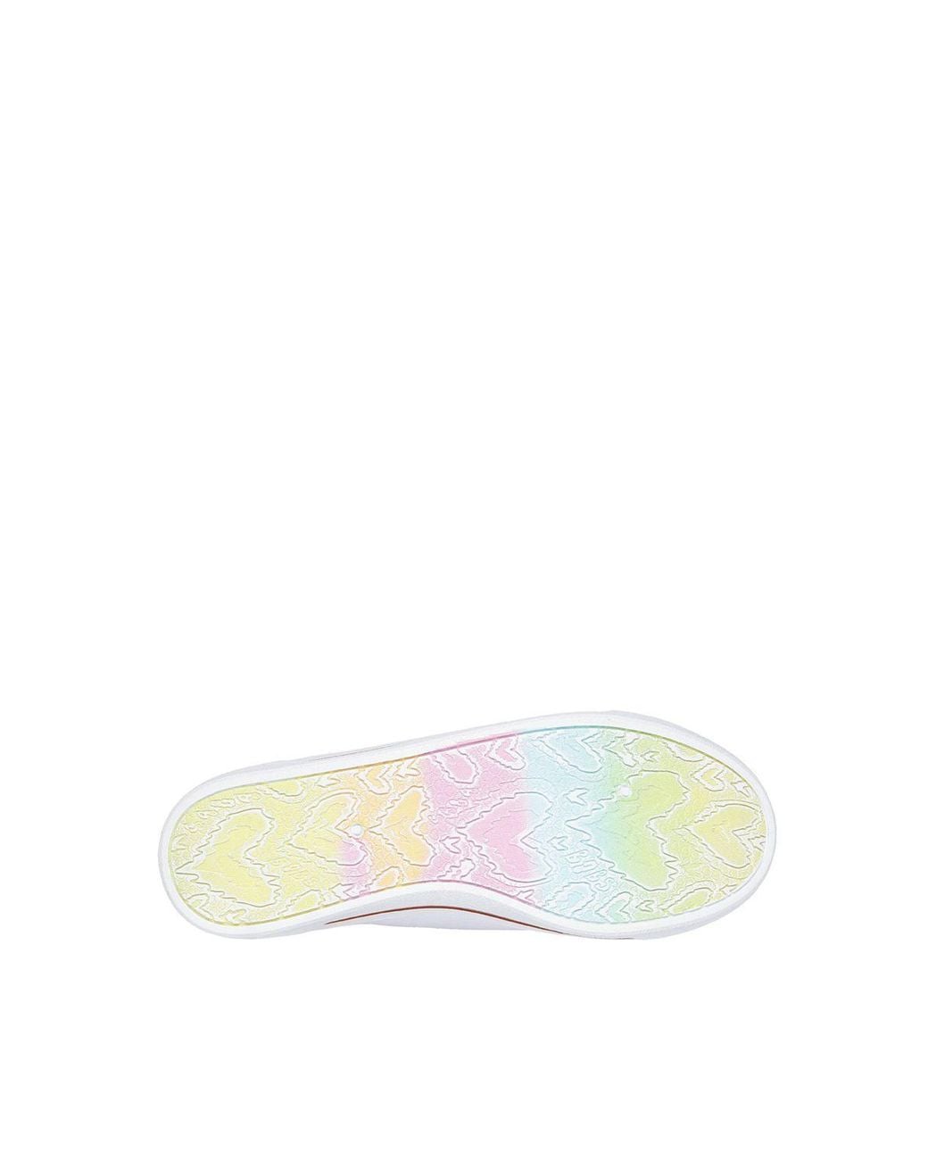 Skechers White Cute 2.0 Lace Slip On Trainers