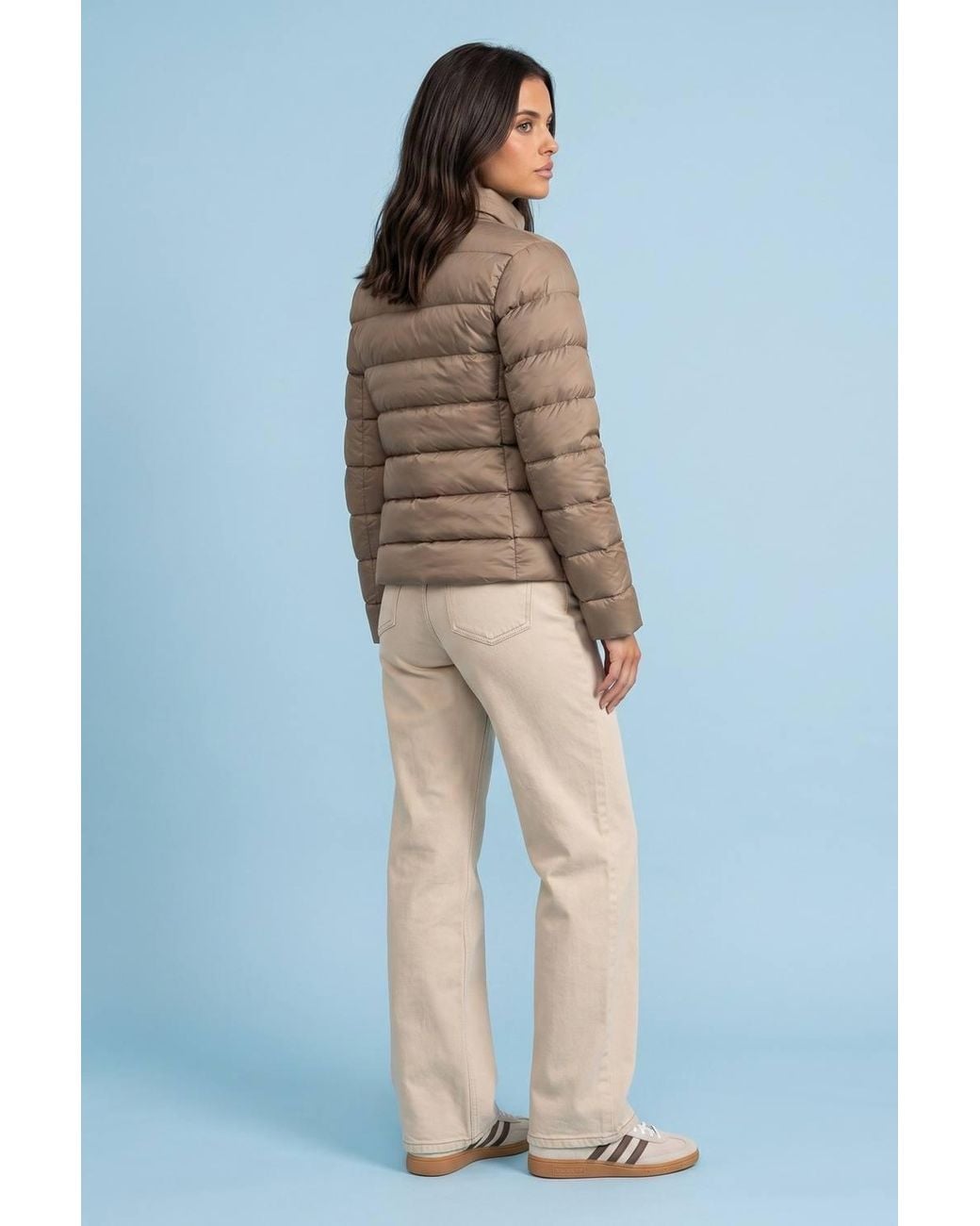 Urban Bliss Blue Compact Puffer Jacket