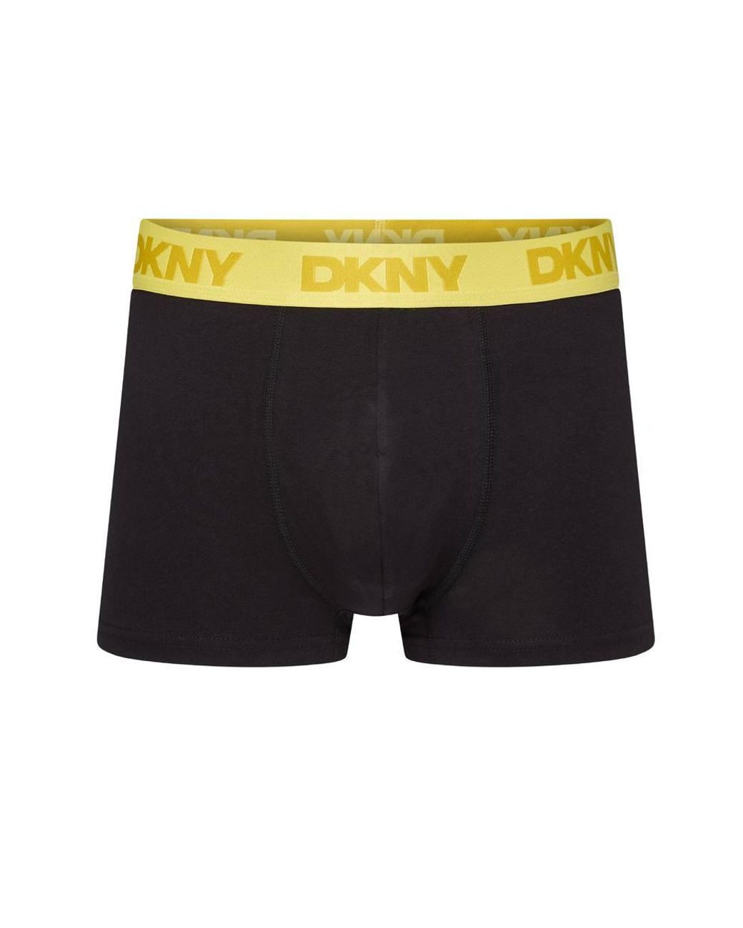 DKNY Black 3 Pack Dothan Trunks for men