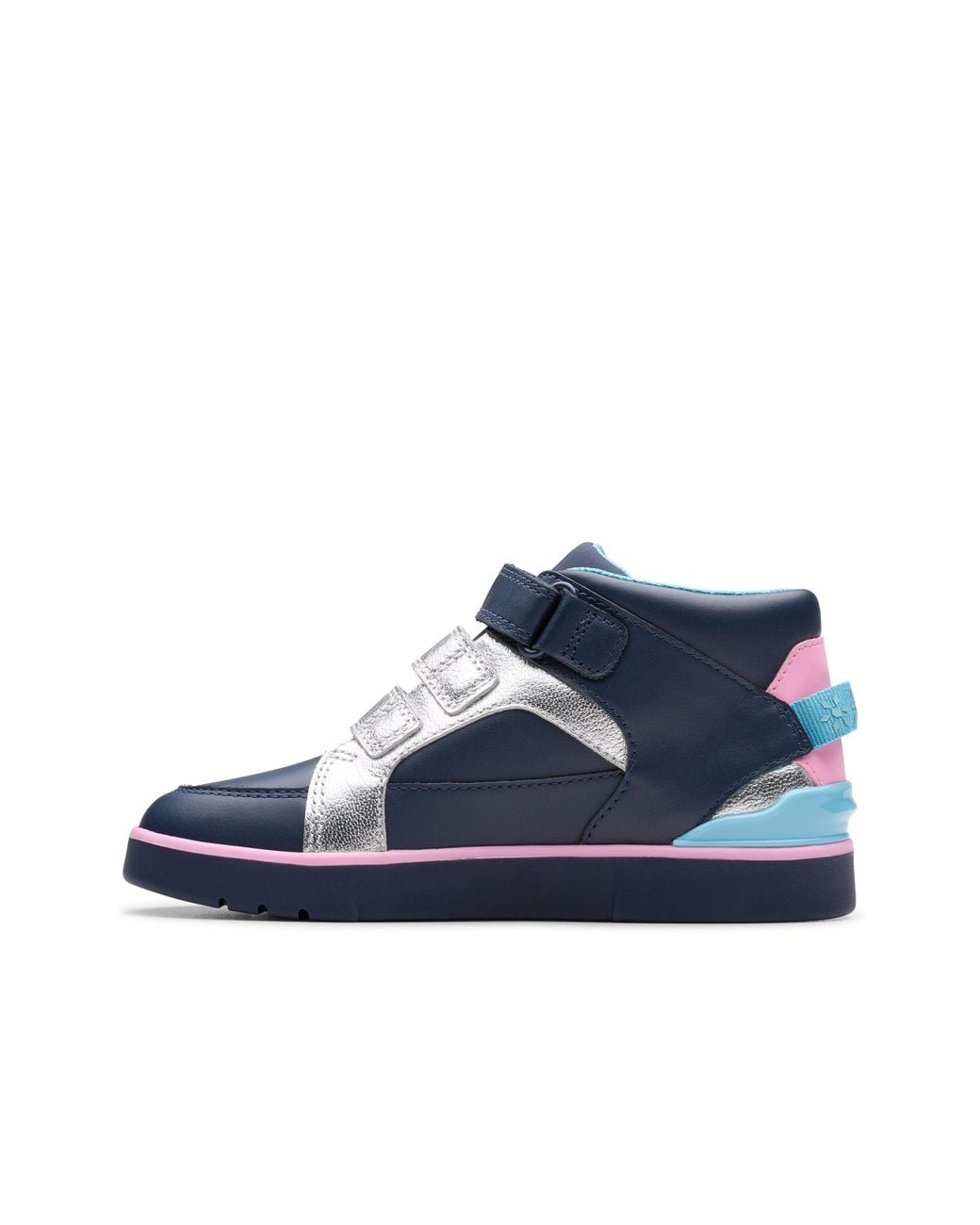 Clarks Blue Oslo Play Kid High Tops, Trainers, Ankle Boots