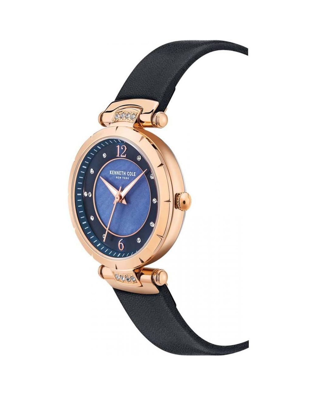 Kenneth Cole Blue Kc50963002 Classic 34Mm Quartz Watch