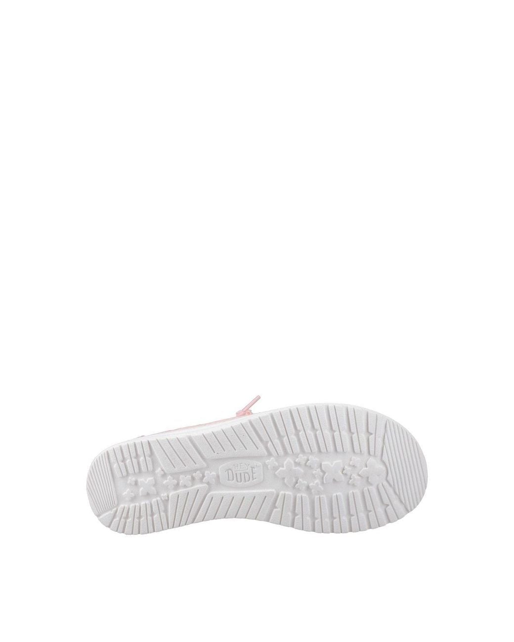 HeyDude Pink Wendy Eyelet Lace Shoes