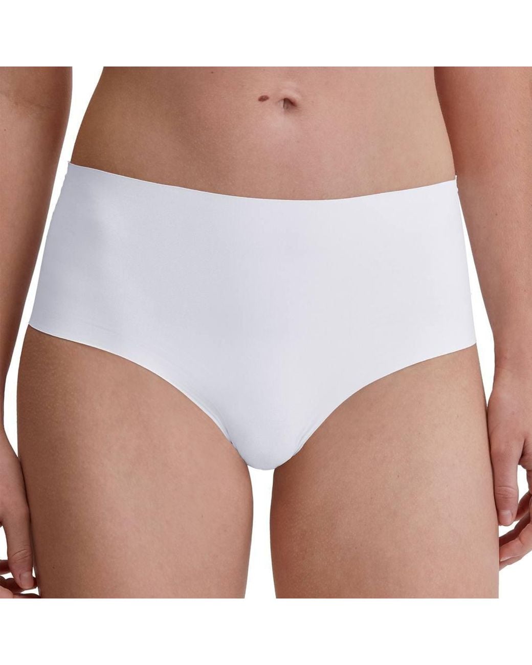 Calida White Slip Pack Of 1