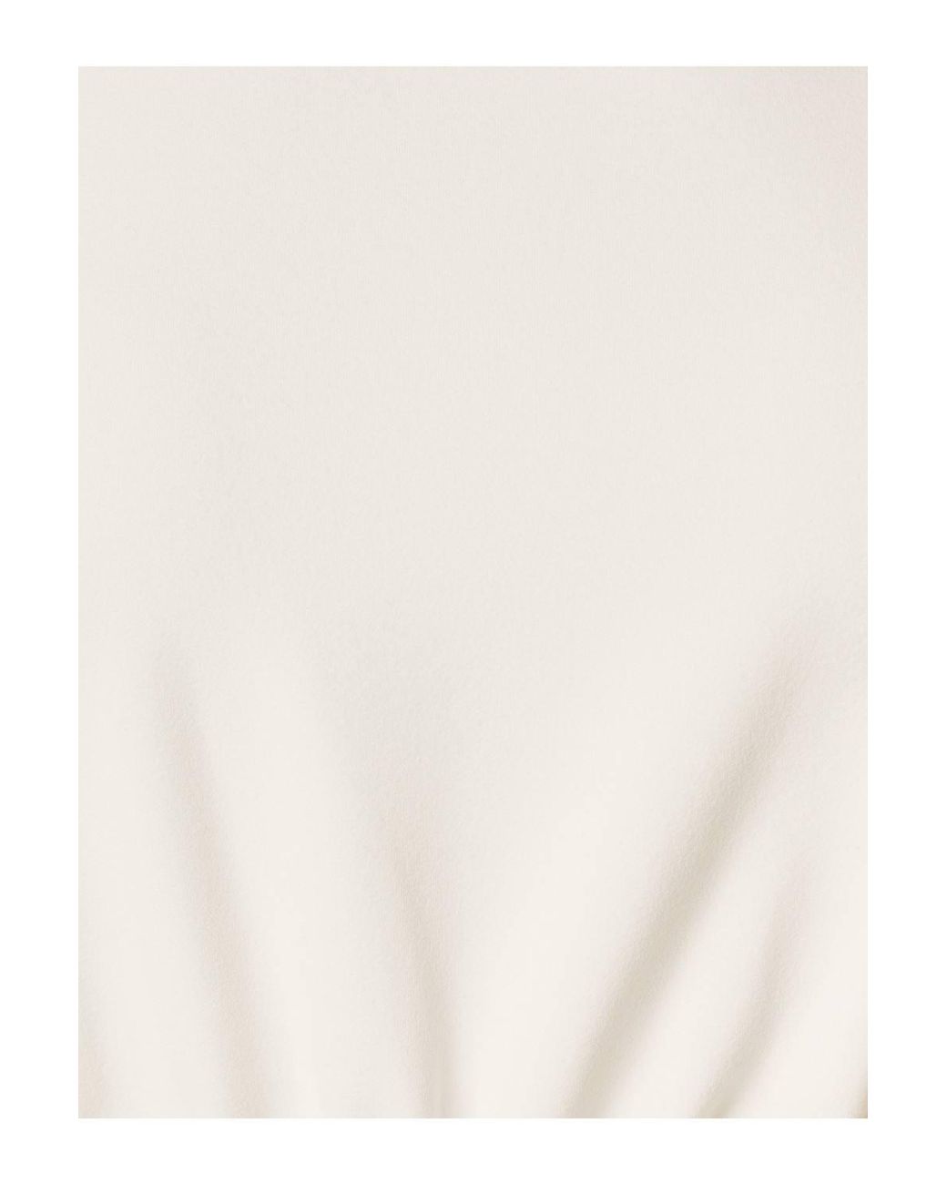 Adrianna Papell White Embellished Crepe Jumpsuit