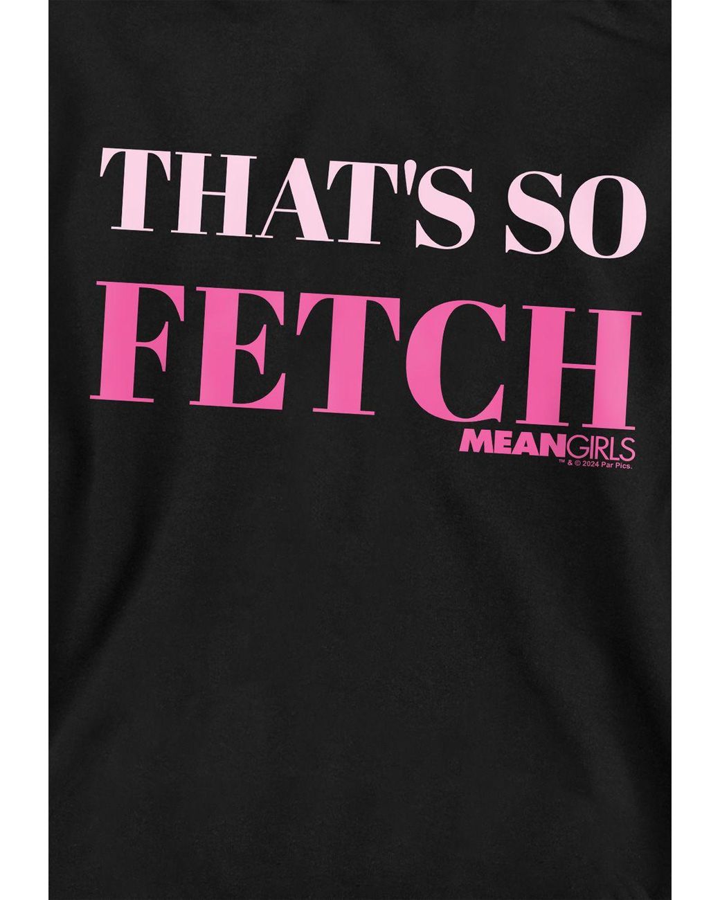 Mean Girls Gray That's So Fetch Crew Sweatshirt