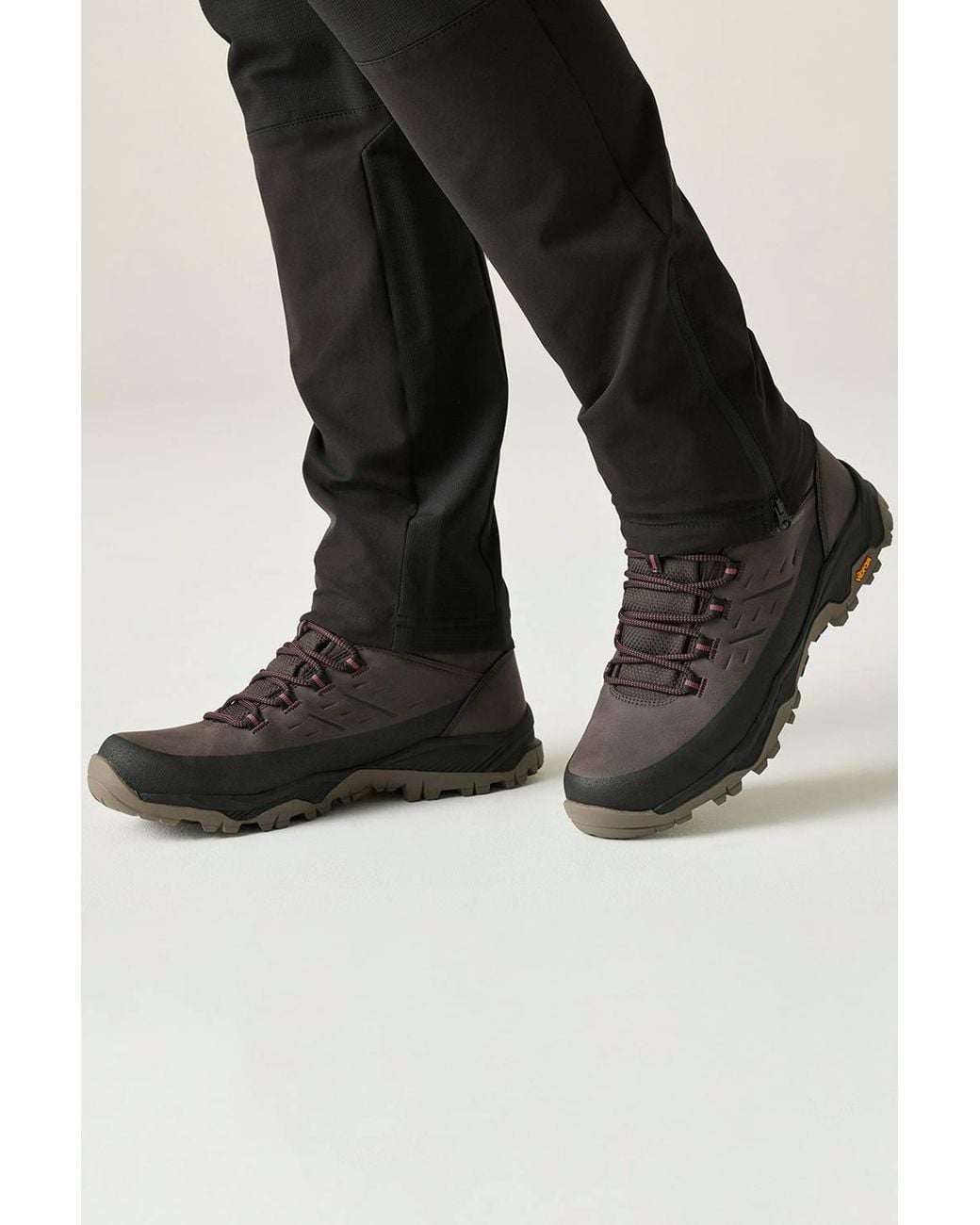 Regatta Black Blake Breathable Waterproof Walking Boots for men