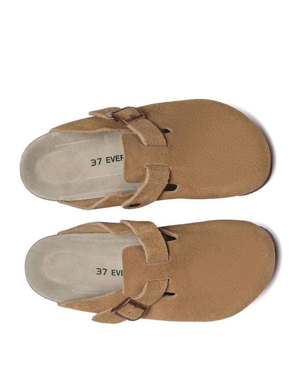 EverAu Australia Brown Fibre Brooklyn Platform With Eva Sole