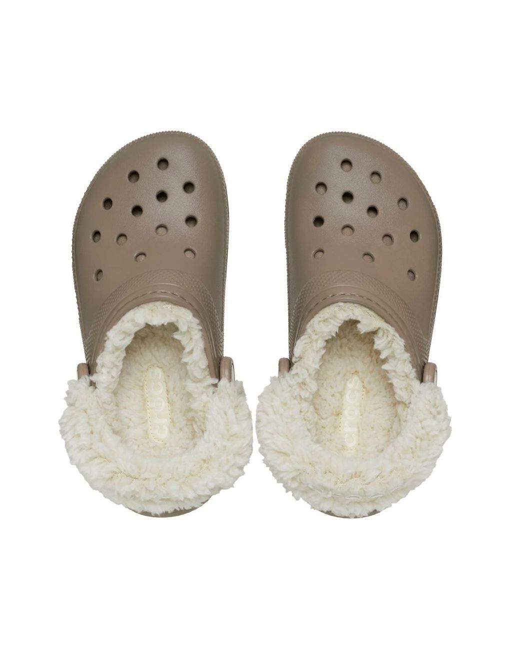 CROCSTM Brown Classic Lined Clog Mushroom