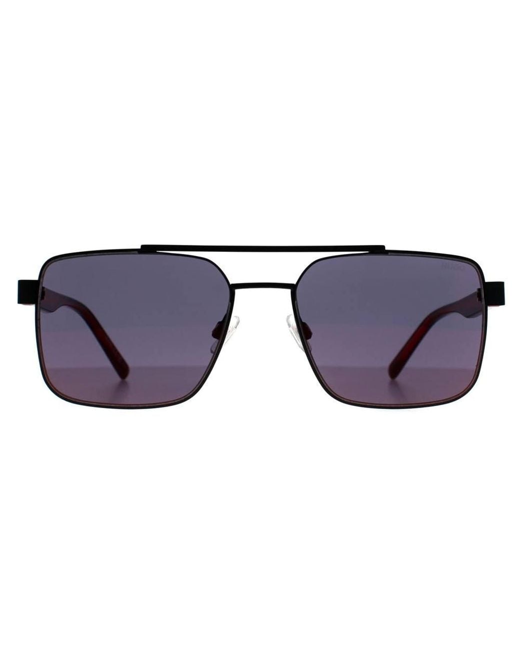 Boss Purple Square Matte Mirror Hg 1313/S for men