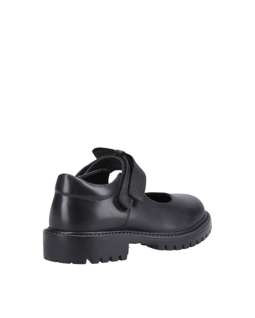 Hush Puppies Black Astrid Bow Senior