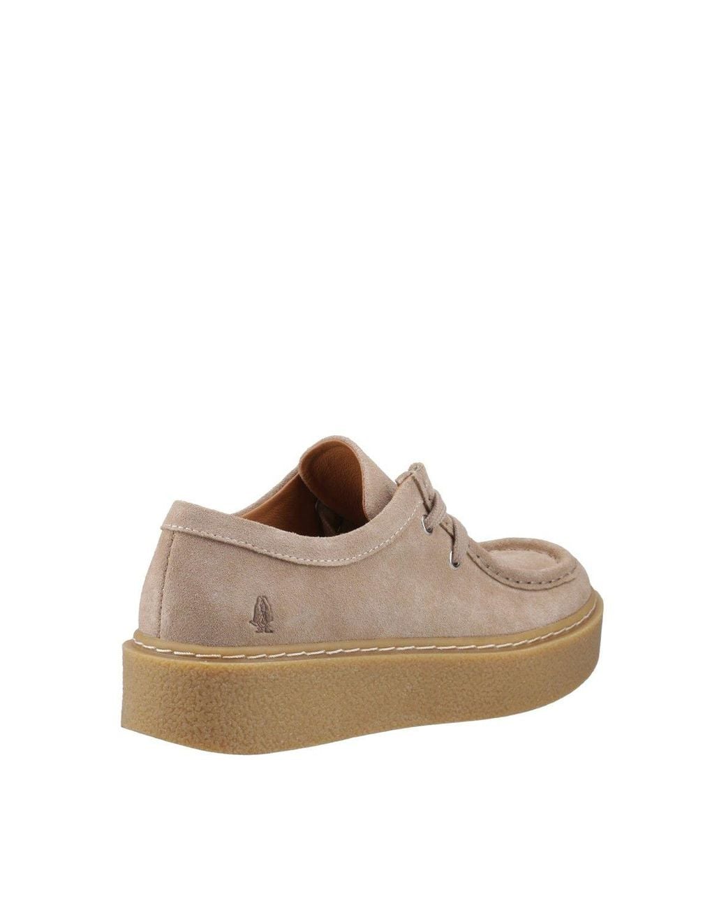 Hush Puppies Brown Bridie Suede Mocc Toe
