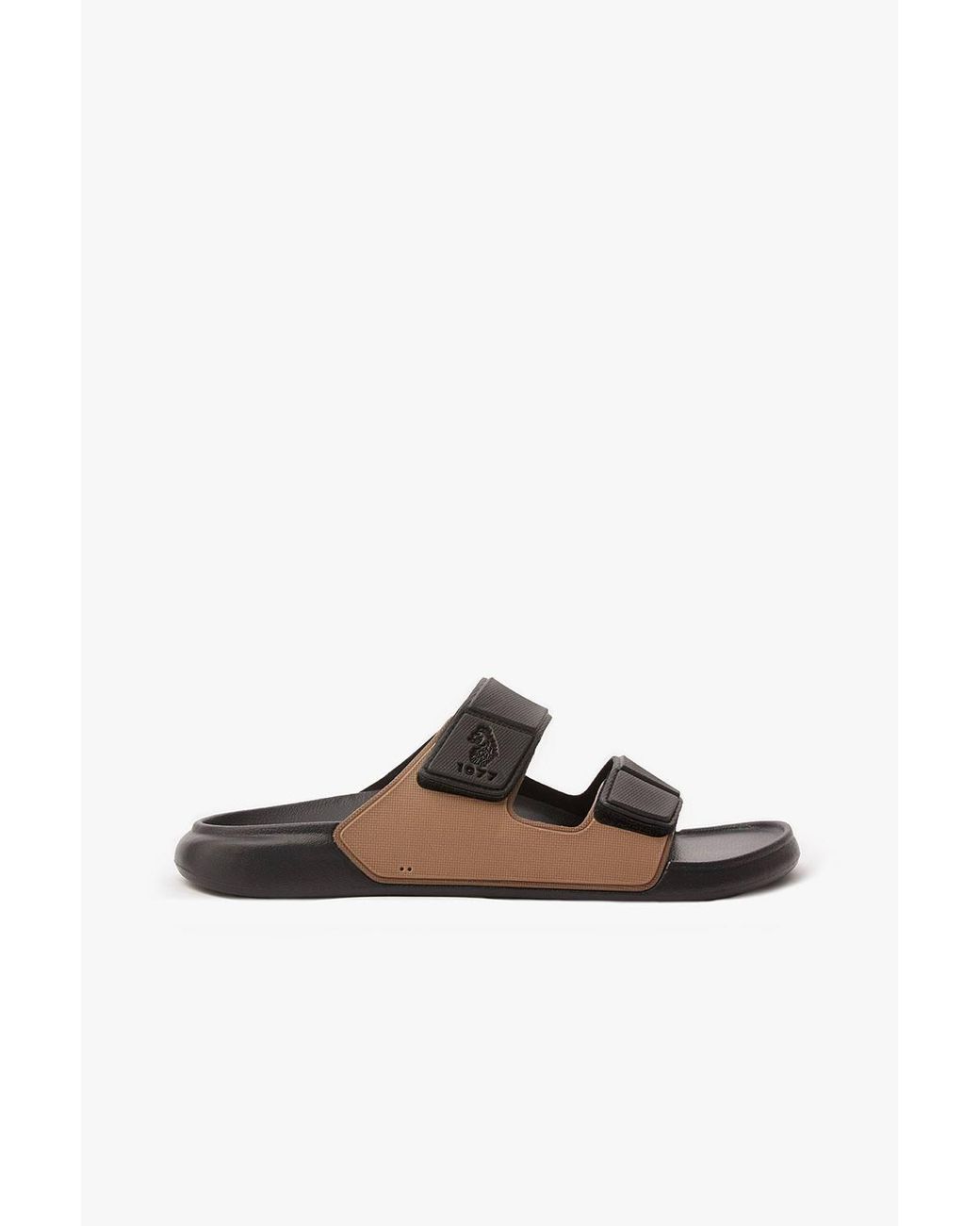 Luke 1977 Black Lisbon Double Strap Sandle for men