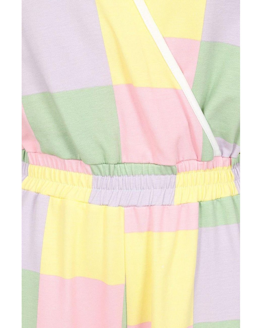 Hell Bunny White Mila Jumpsuit Multi Colour