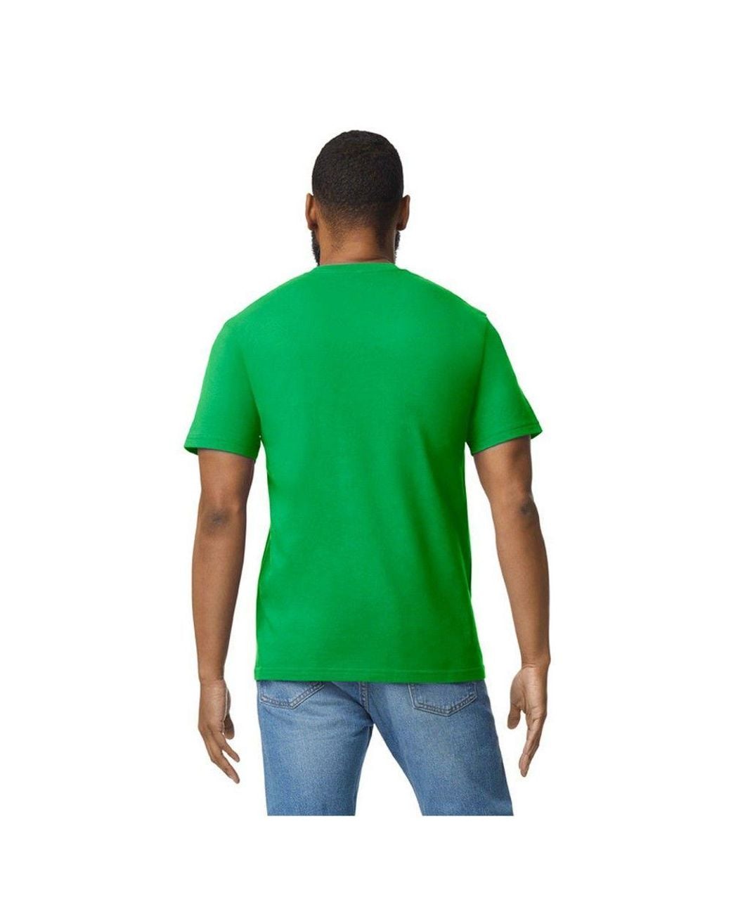 Gildan Green Softstyle Midweight T-Shirt for men