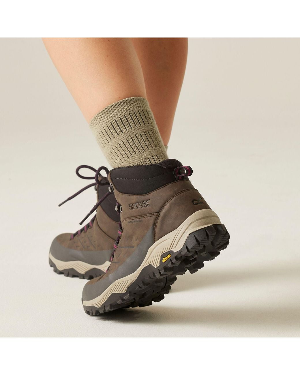 Regatta Brown Blake Waterproof Breathable Walking Boots