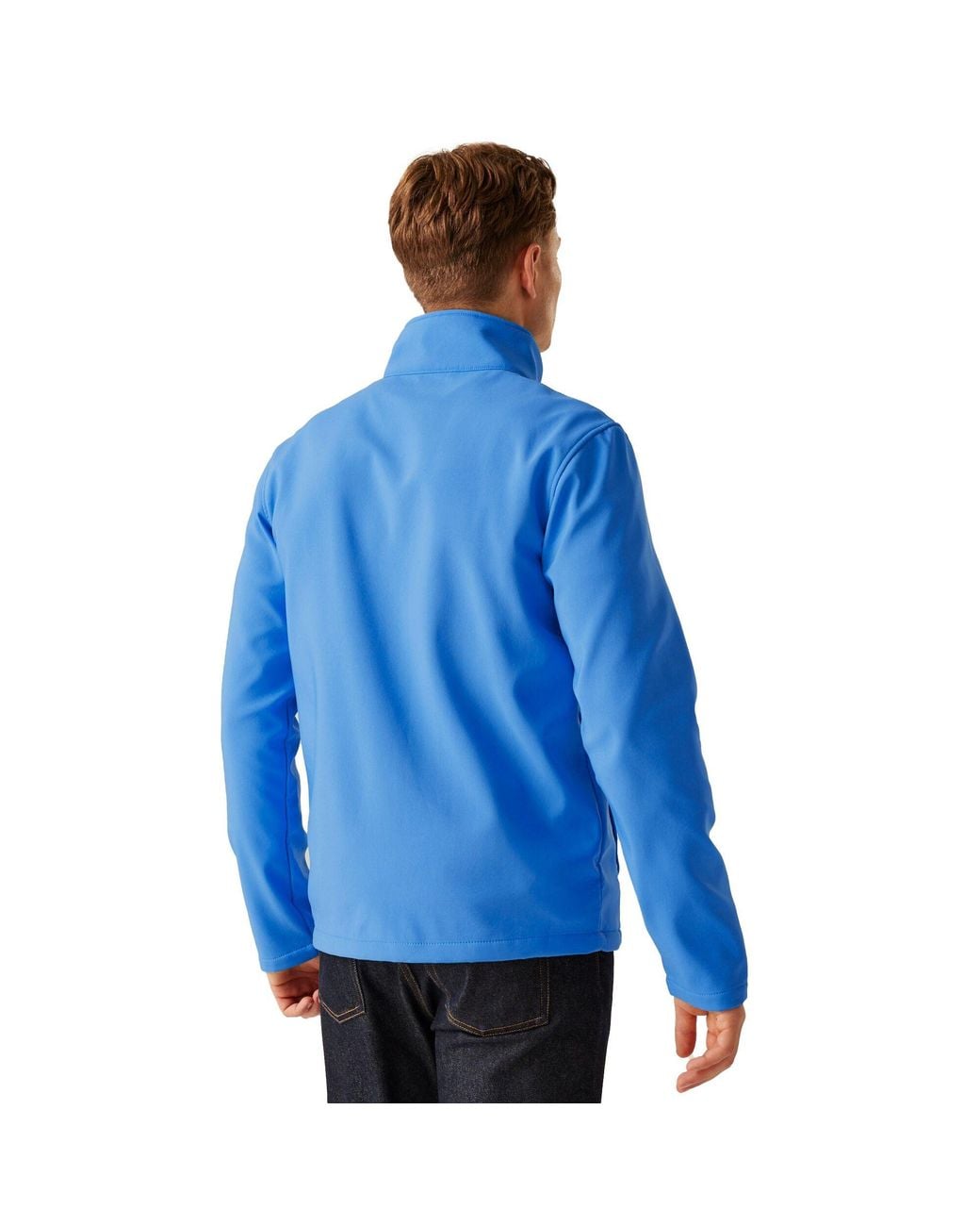 Regatta Blue Soft Shell Jacket for men