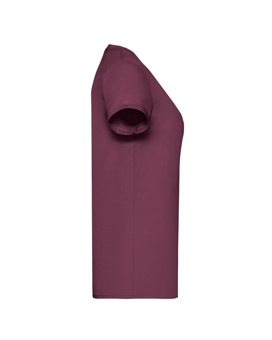 Fruit Of The Loom Purple Lady Fit T-Shirt
