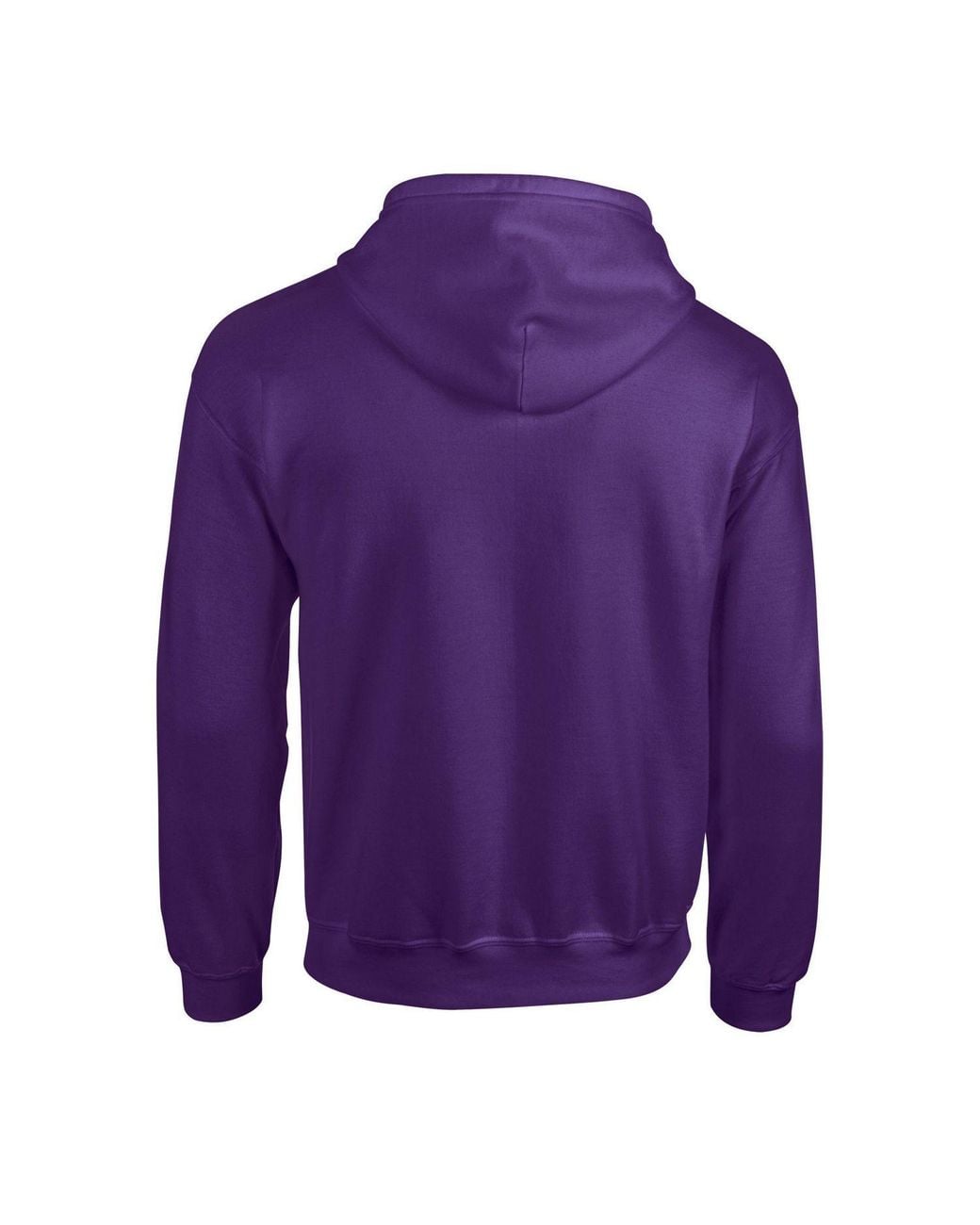 Gildan Purple Heavy Blend Full Zip Full Zip Hoodie