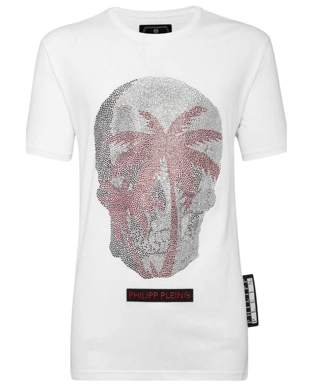 Philipp Plein Gray Short Sleeve Crew T-Shirt for men