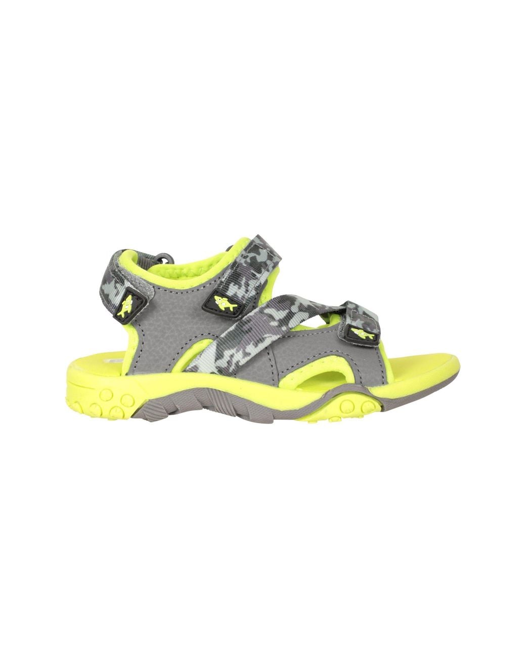 Mountain Warehouse Yellow Removable Heel Strap Comfy Phylon Midsole Neoprene Lined Sandals