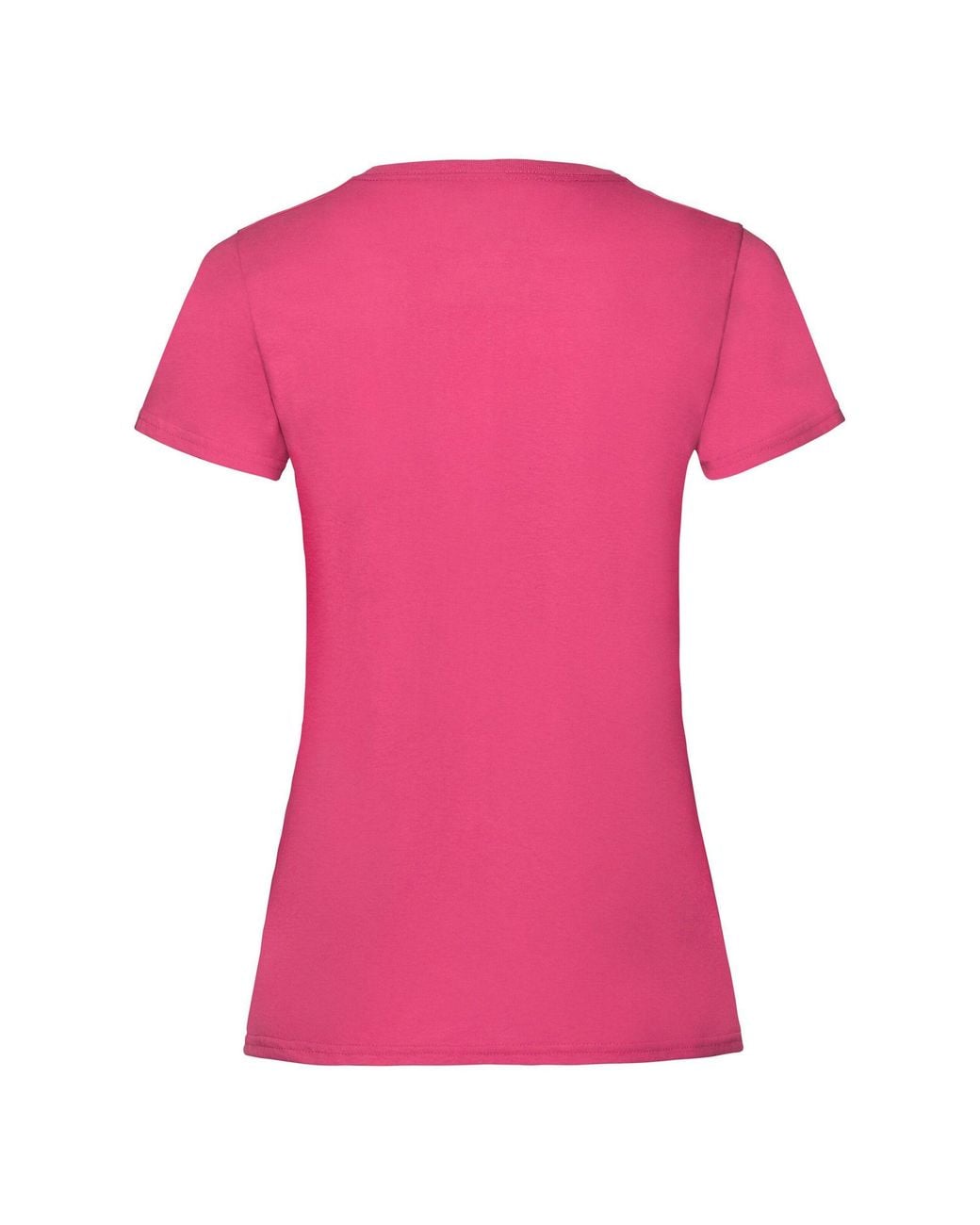 Fruit Of The Loom Pink Lady Fit T-Shirt