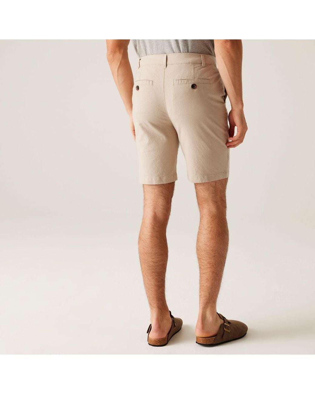 Regatta Natural Sabastal Cotton Shorts for men