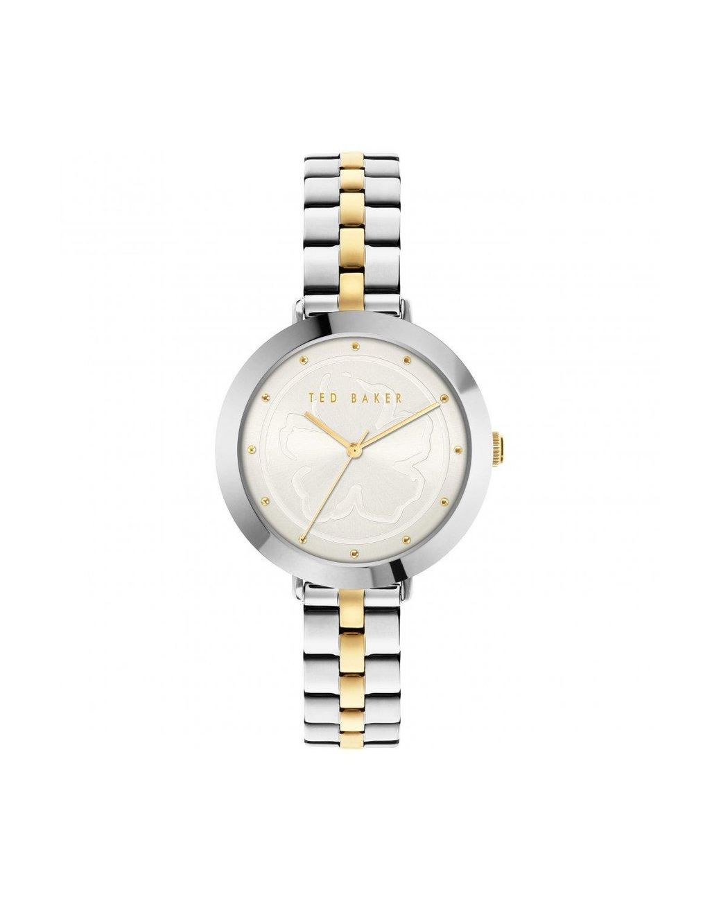 Ted Baker Stainless Steel Fashion Analogue Watch Bkpamf210 in
