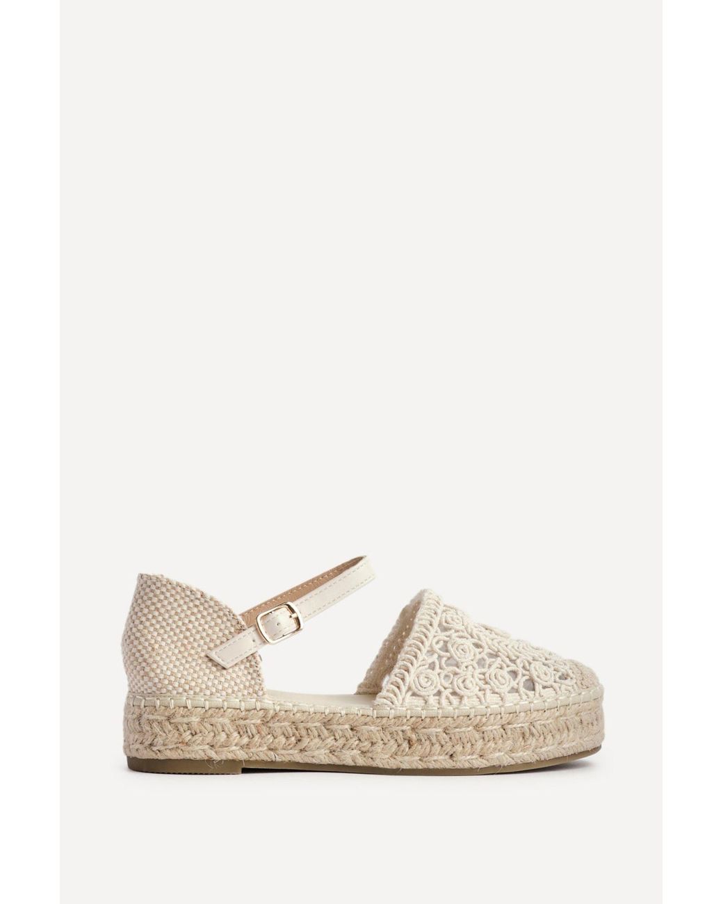 Linzi Natural Adelina Woven Espadrille Sandals