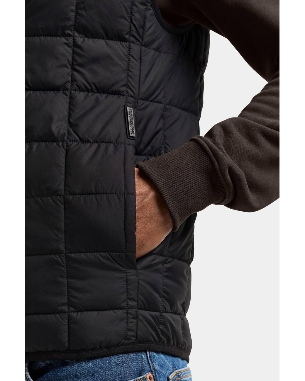 Didriksons Black Samuel Padded Gilet for men
