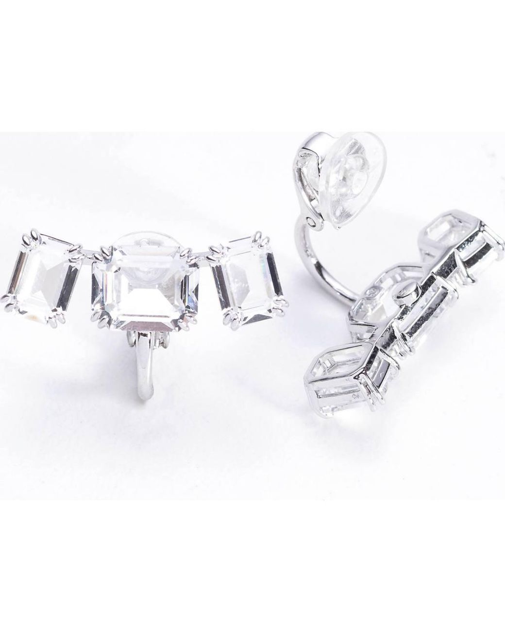 Swarovski White 5701274 Millenia Pair Of Earrings