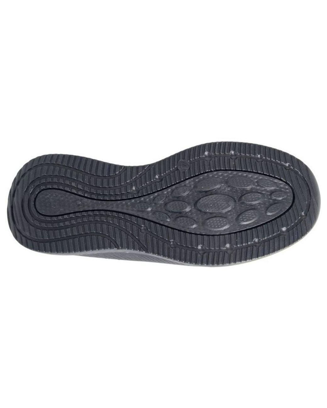 Boulevard Blue Elasticated Trainers
