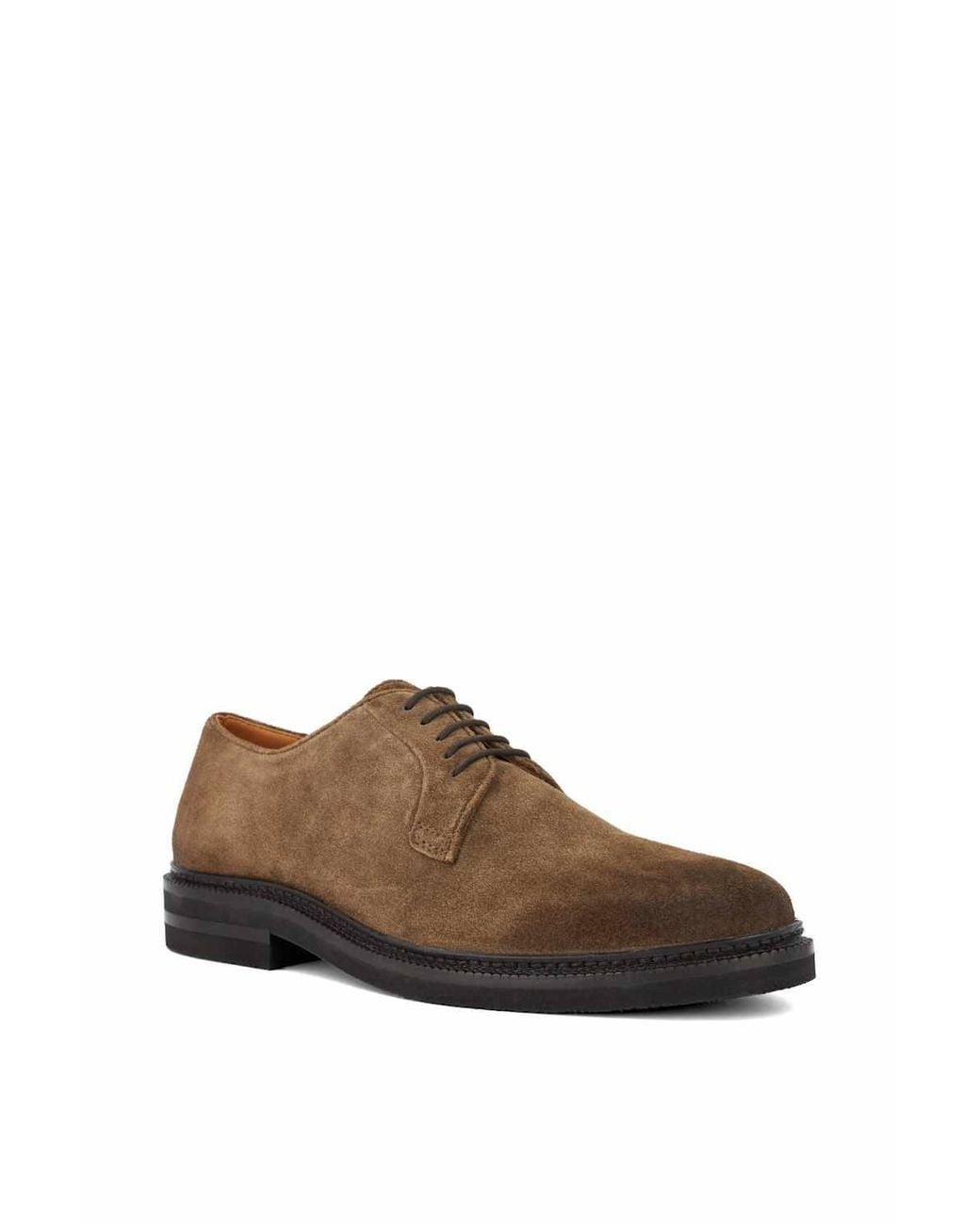 Dune Brown 'Baniel' Suede Casual Shoes for men