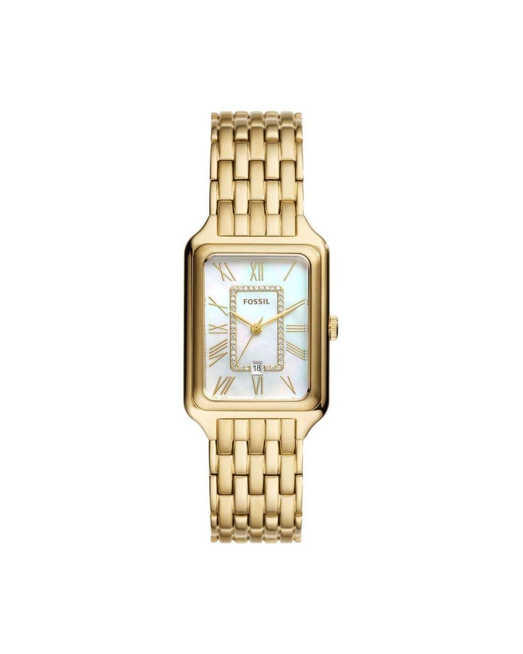 Fossil square online face watch