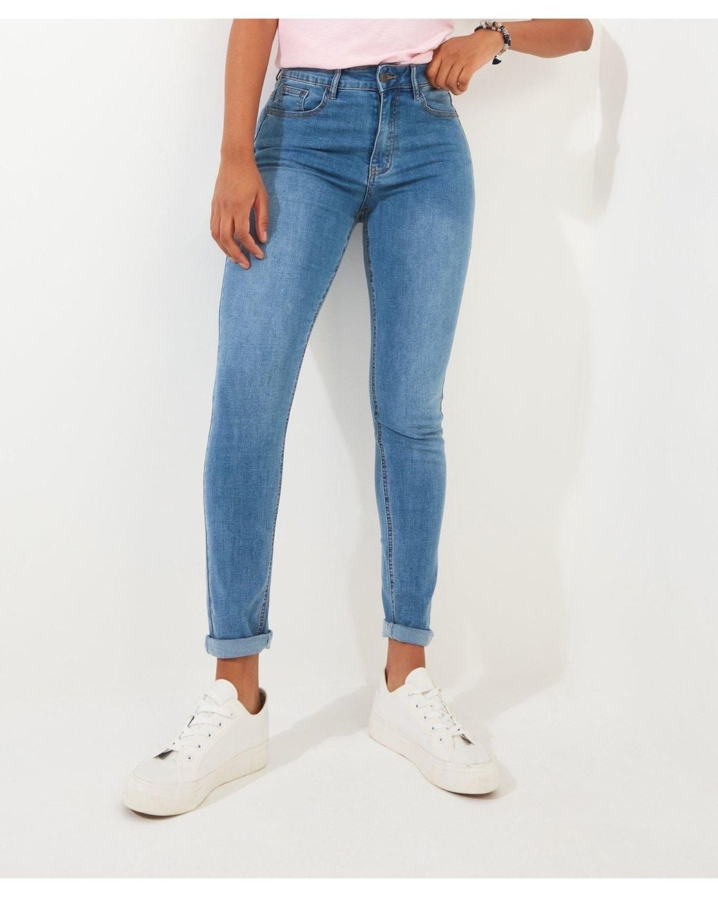 Joe Browns Blue Basic High Waisted Stretch Skinny Fit Jeans