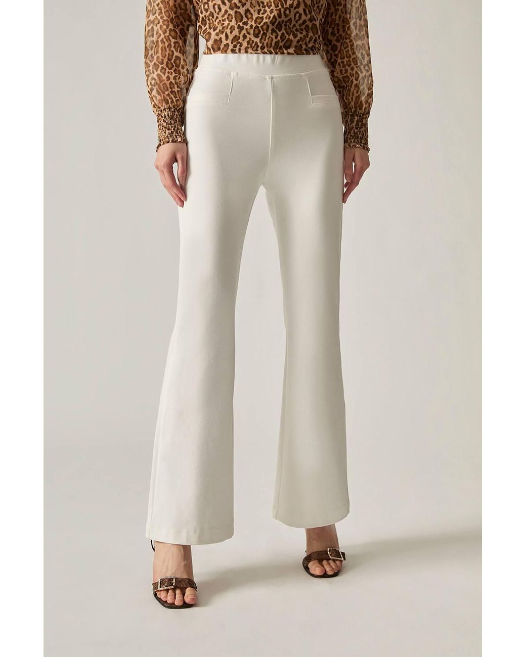 James Lakeland Natural Bootleg Trousers
