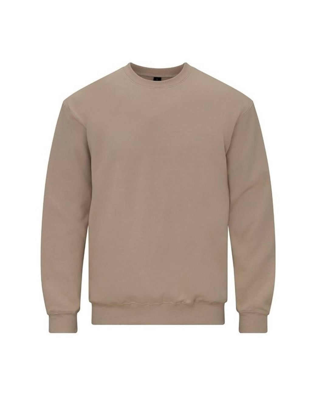 Gildan Brown Softstyle Fleece Midweight Sweatshirt for men