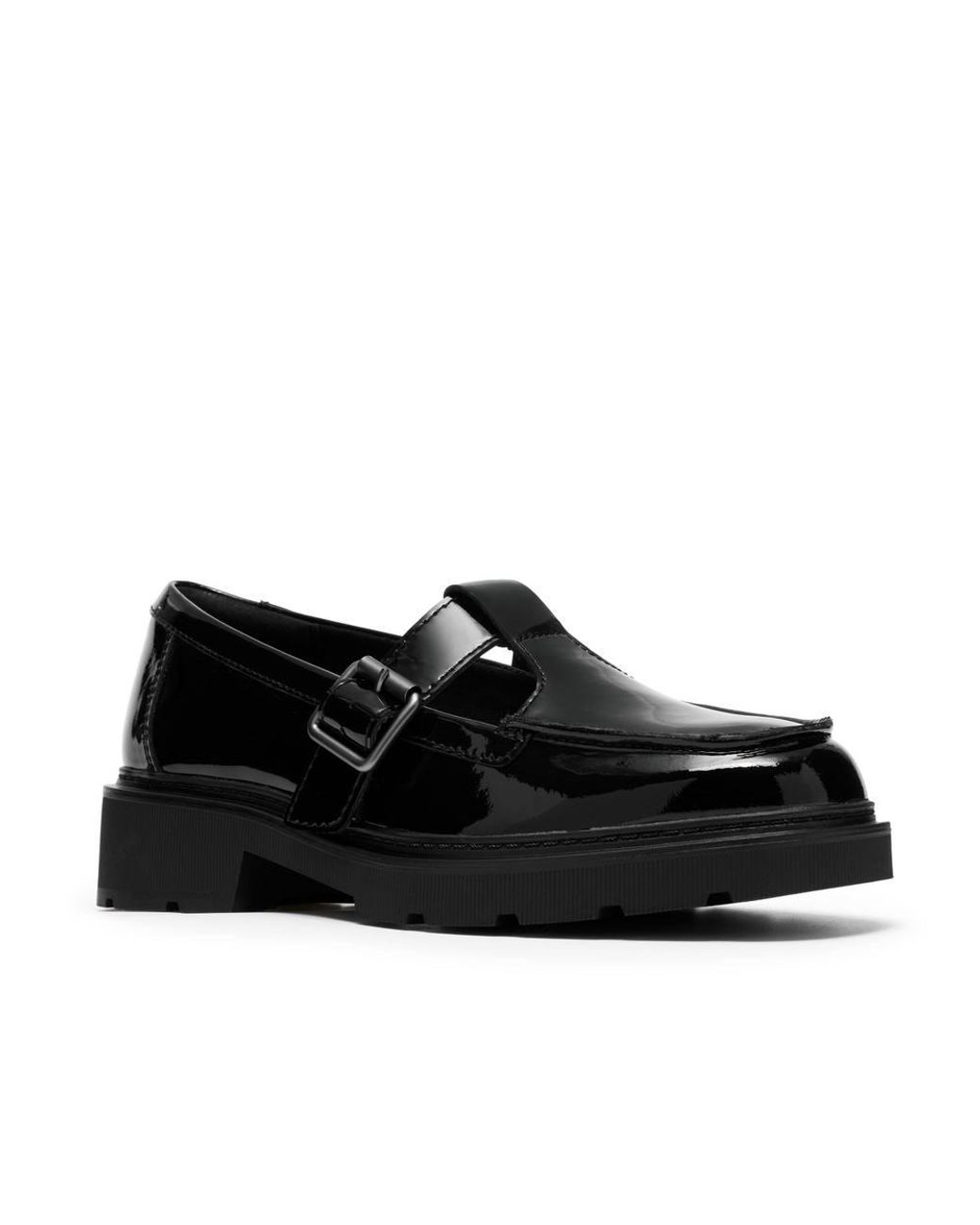 Clarks Black Lauryl Bar Patent Mary Jane