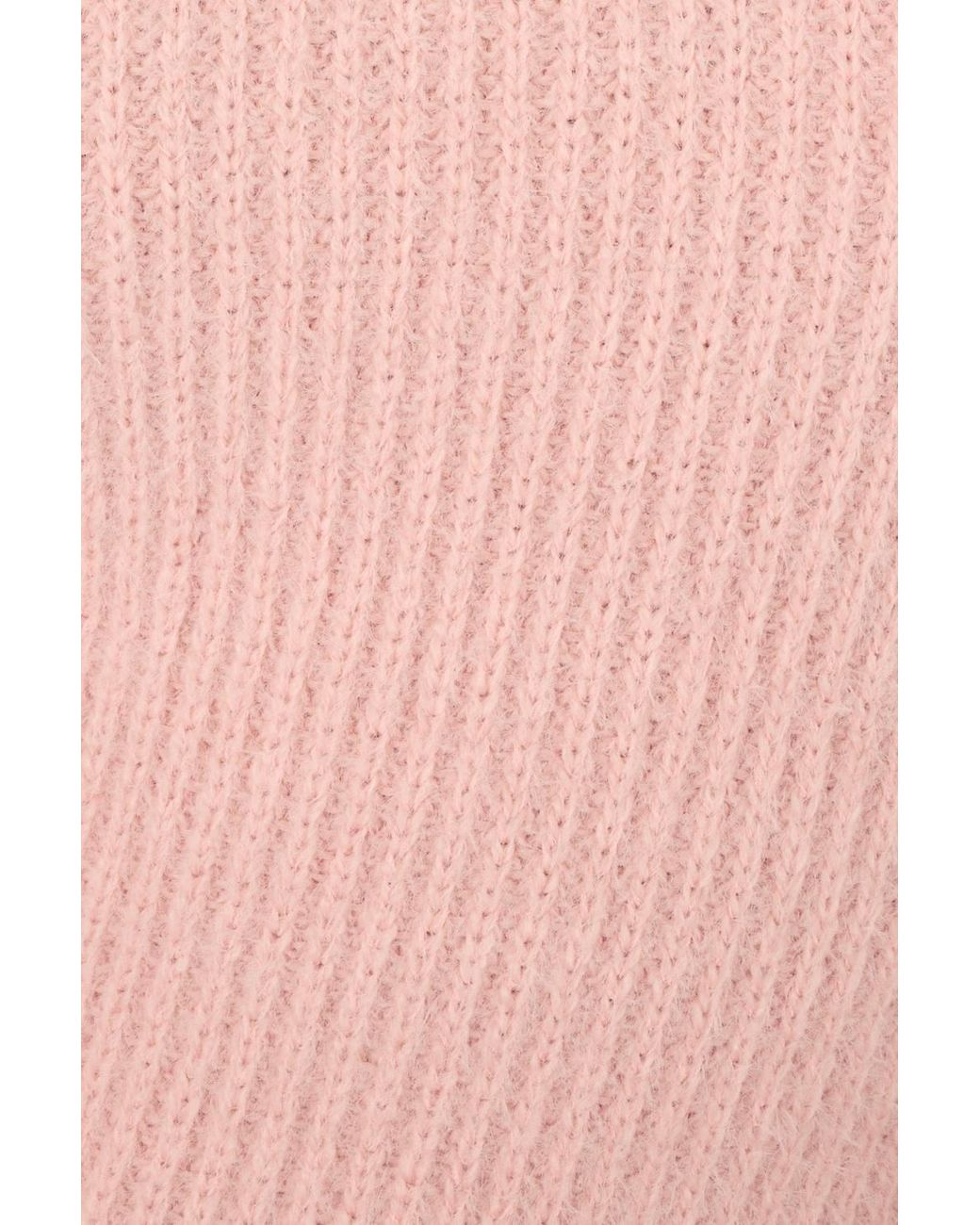 DAMART Pink Cosy Soft-Knit Long Sleeved Polo Collar Jumper With Jewelled Buttons
