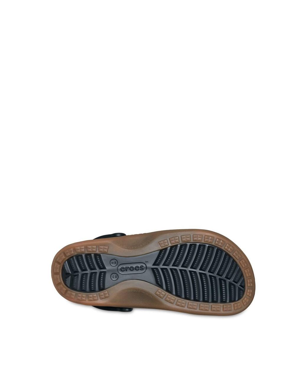 CROCSTM Black Classic Evo Gum Clog for men