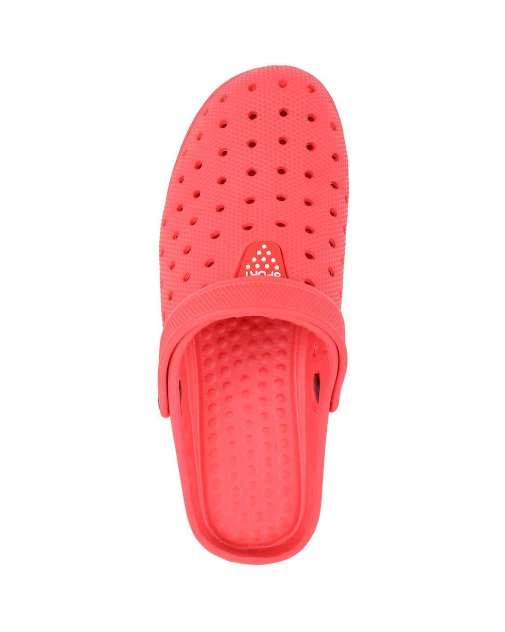 Absolute Footwear White Slip On Garden Summer Pool Clogs Shoes, Adjustable Back Strap