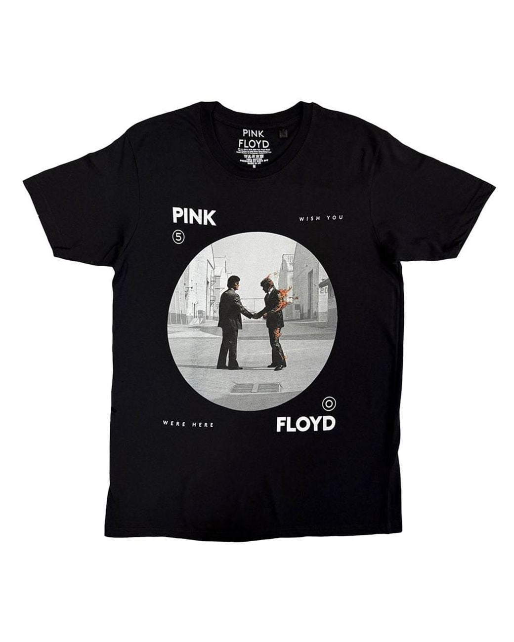 Pink Floyd Black On Fire T-Shirt