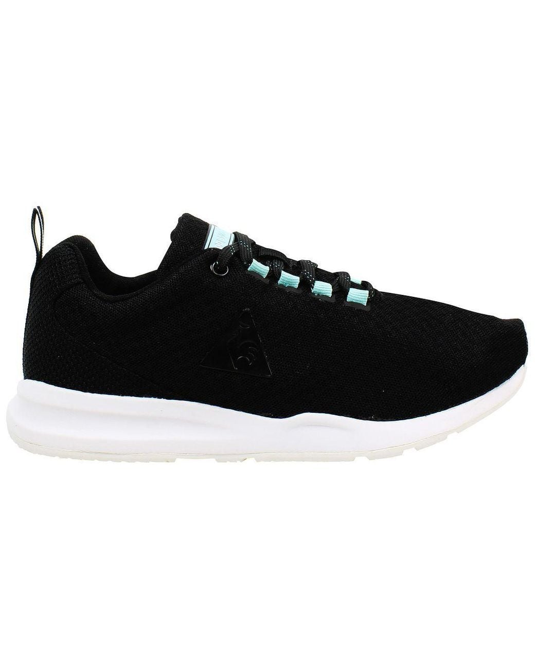 Le Coq Sportif Black Techracer Feminie Mesh Lace-Up Synthetic Trainers
