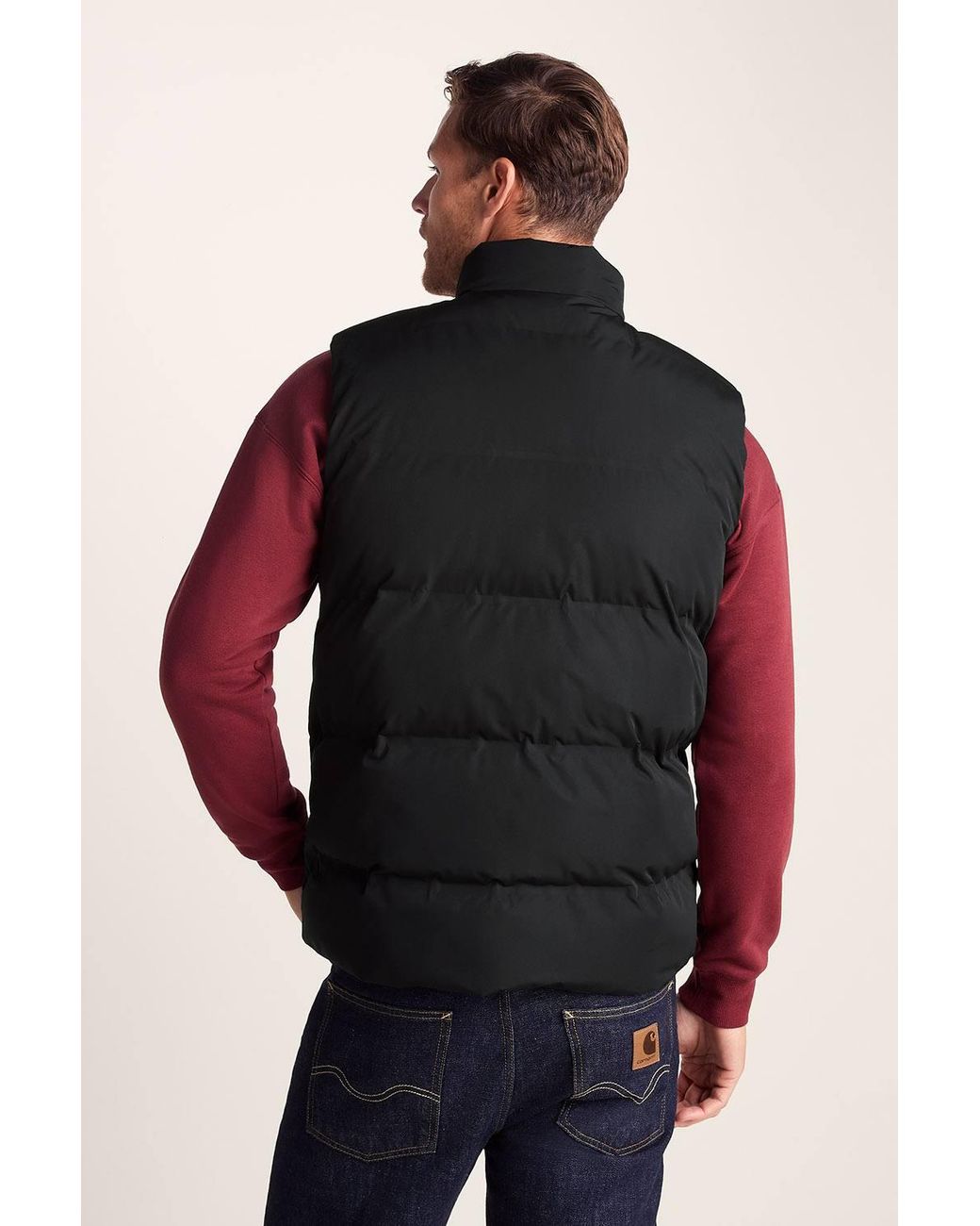 TOG24 Black 'Arton' Shower & Wind Resistant Insulated Gilet for men