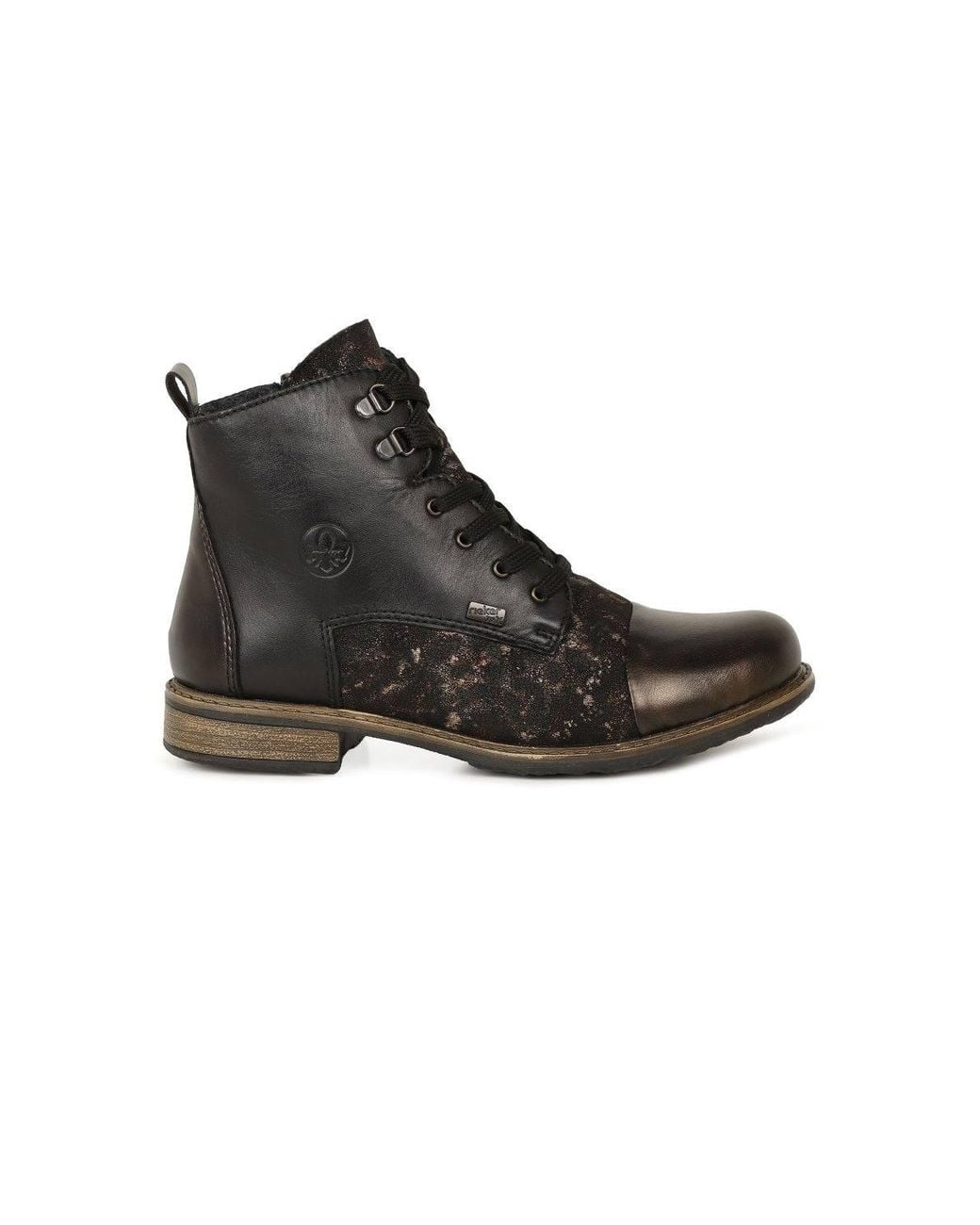 Rieker Black 'Malton' Ankle Boots
