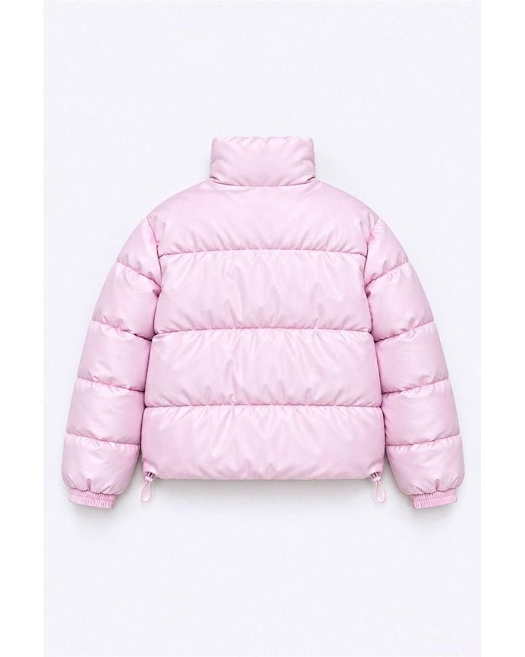Hiccup Purple Basic Puffer Jacket