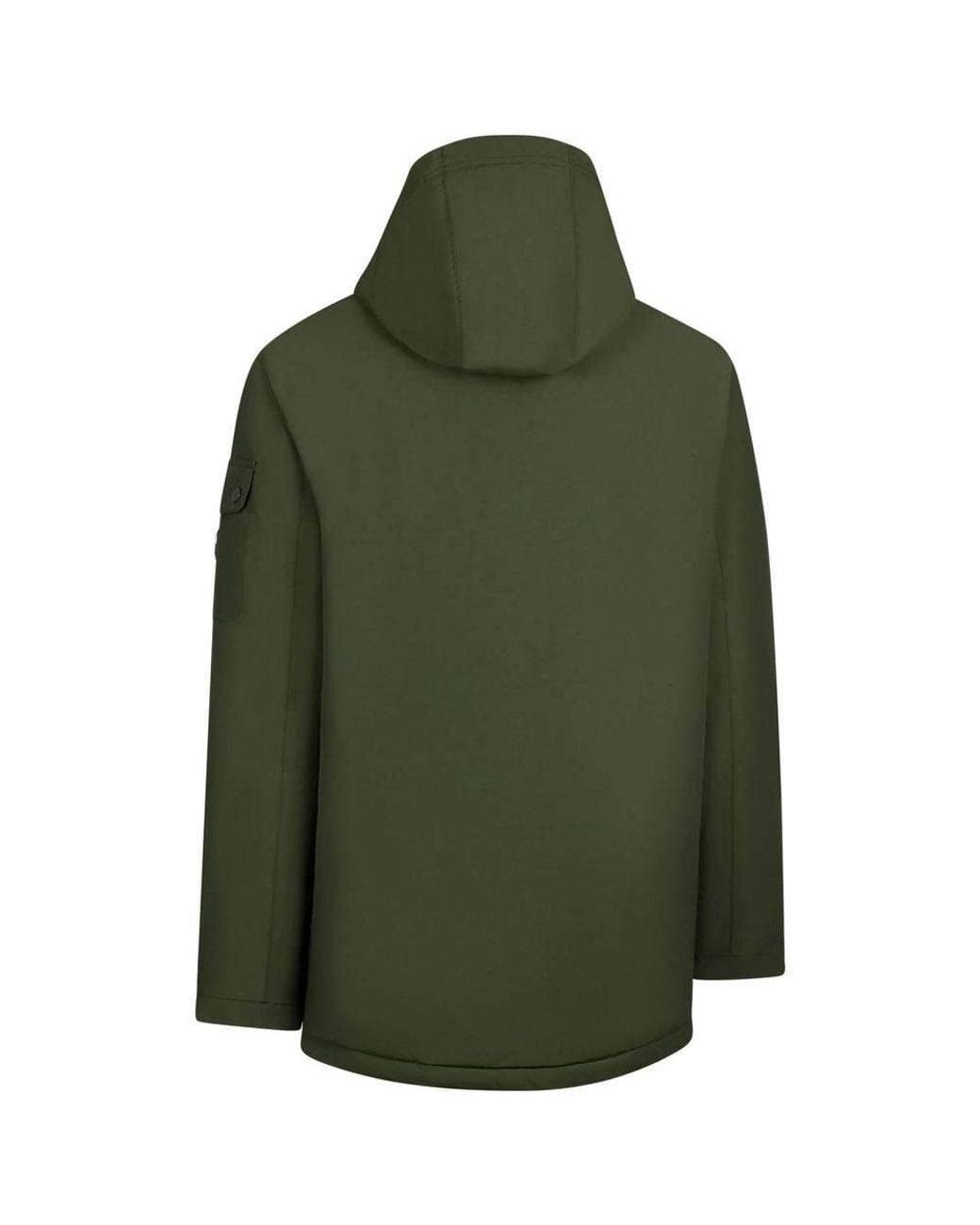 Trespass Green Stewart Waterproof Jacket for men
