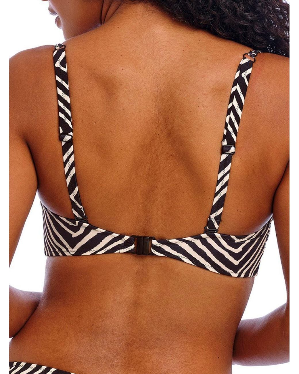Freya Black Fiji Falls Bralette Bikini Top