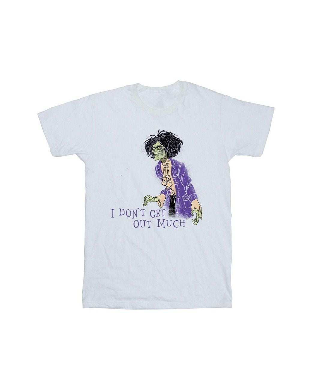 Disney White Hocus Pocus Don'T Get Out Much T-Shirt for men