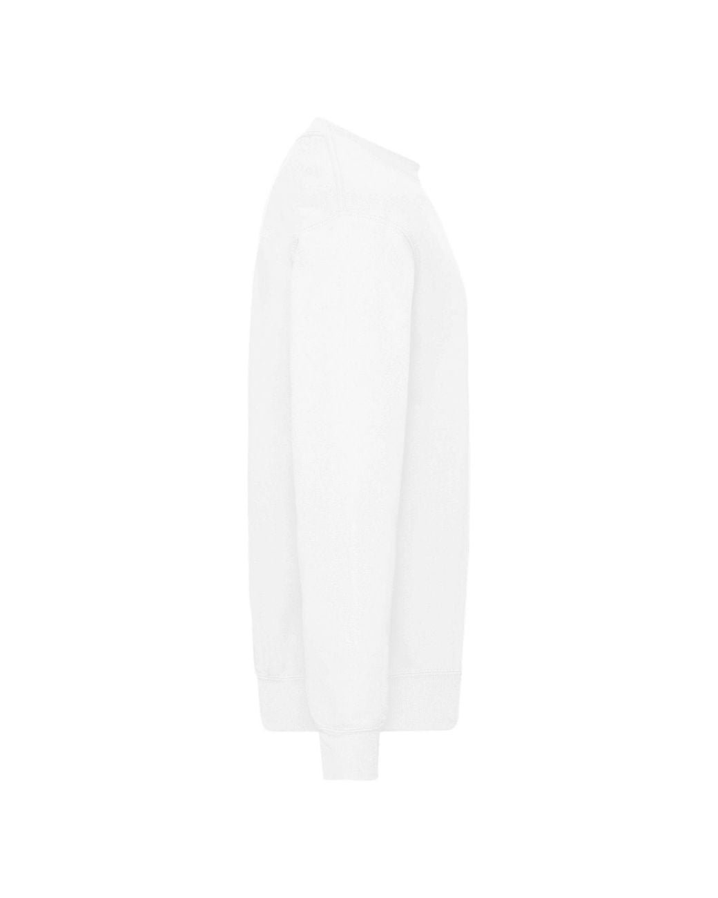 Fruit Of The Loom White Classic 80 20 Set-In Sweatshirt for men