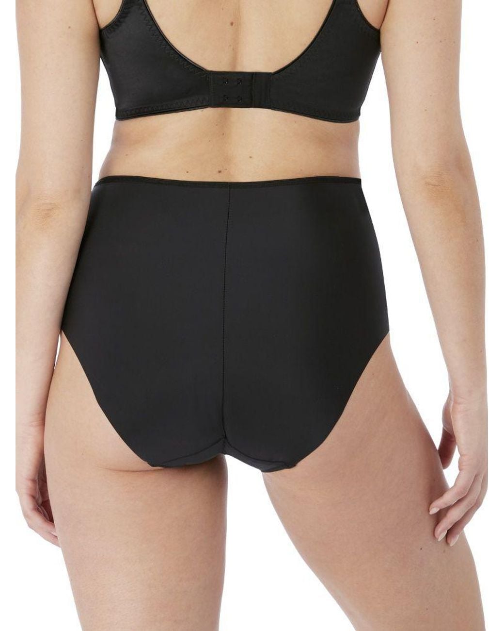 Fantasie Black Illusion Brief High Waist